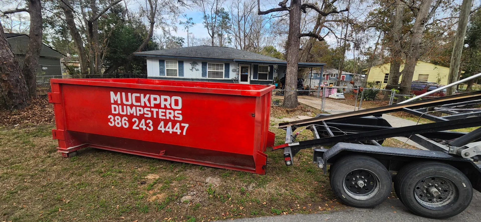 15 Yard Roll-off Dumpster in Tallahassee, Florida