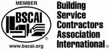 Logo for Building Service Contractors Association International, a professional organization.