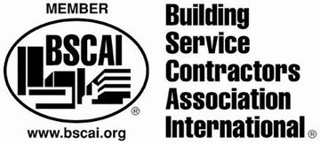 Logo for Building Service Contractors Association International, a professional organization.