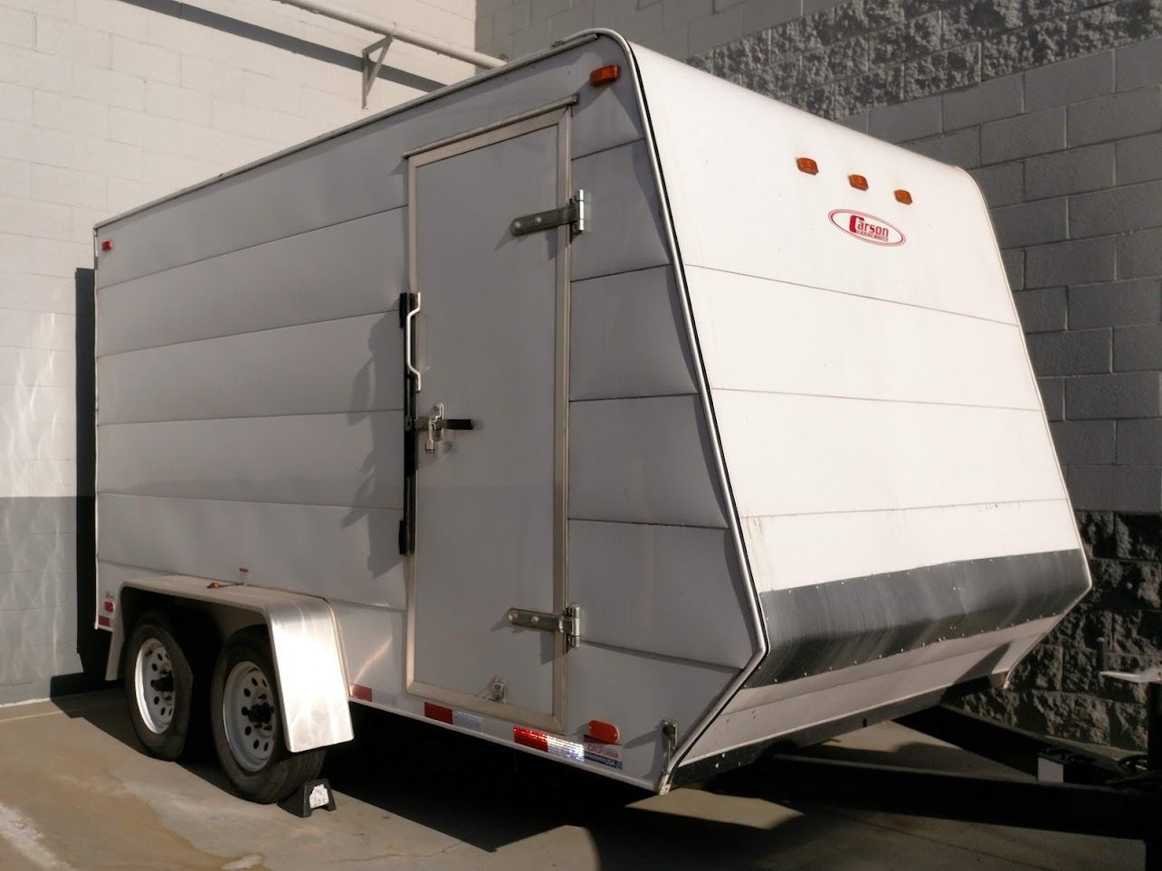 14' x 7' x 6.5' enc. 7k# Ramp + Side Door