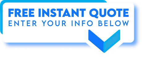 blue free quote banner over a contact form