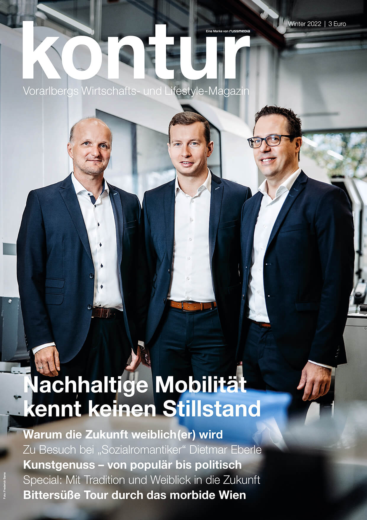 Hirschmann Automotive Geschäftsführung – kontur-Titelbild Winter 2022