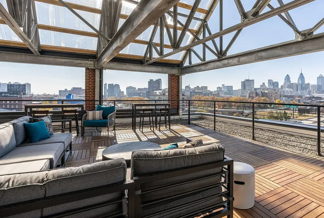 View from Keystone Apartment in Northern Liberties