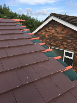 Tile and slate roofing