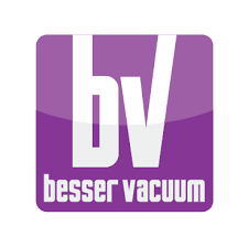 Logo BV viola con la scritta bianca