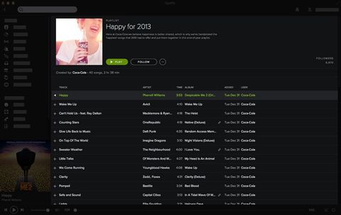 Spotify Branded Playlist