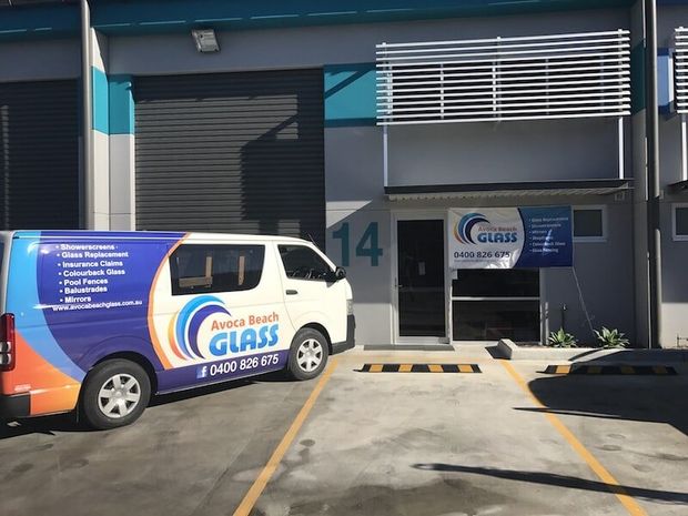 Service Vehicle — Glass Repair Services in Gosford, NSW