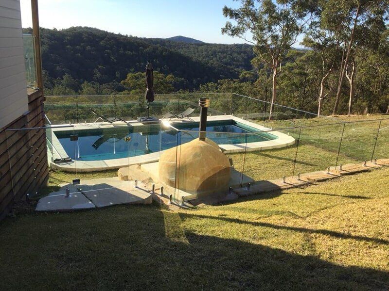 Pool Fence — Avoca Beach Glass in West Gosford, NSW