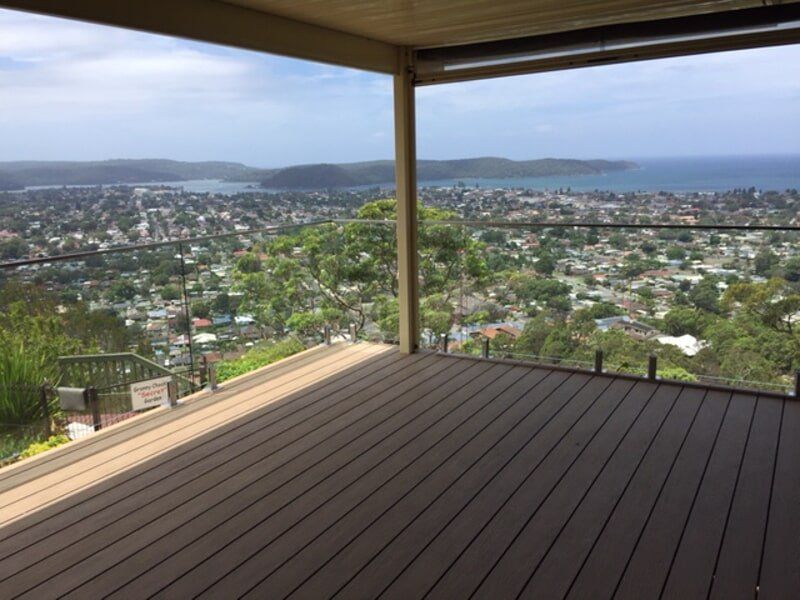 View Of A City From A Terrace — Avoca Beach Glass in West Gosford, NSW