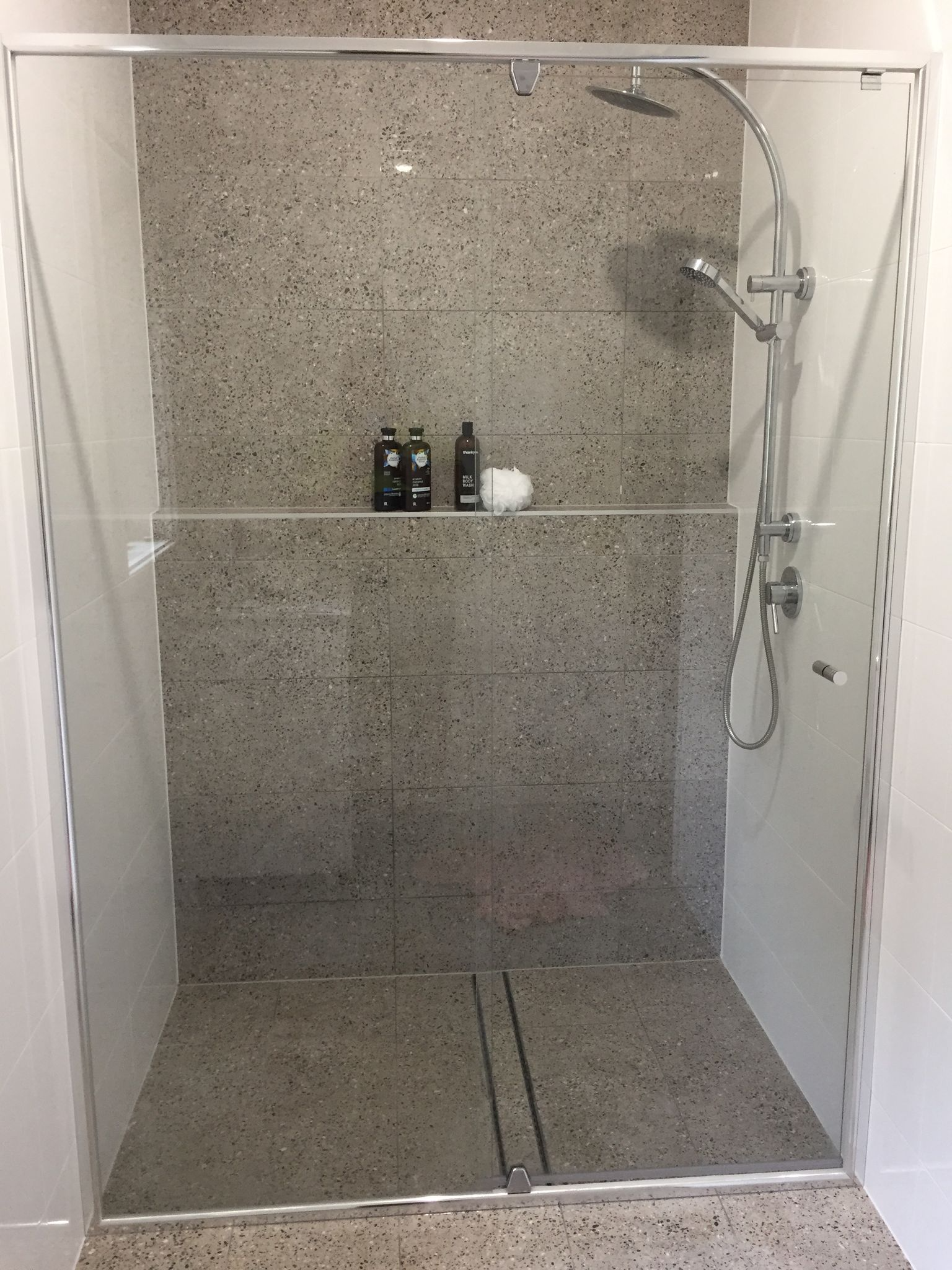 Single Panel Shower Screen