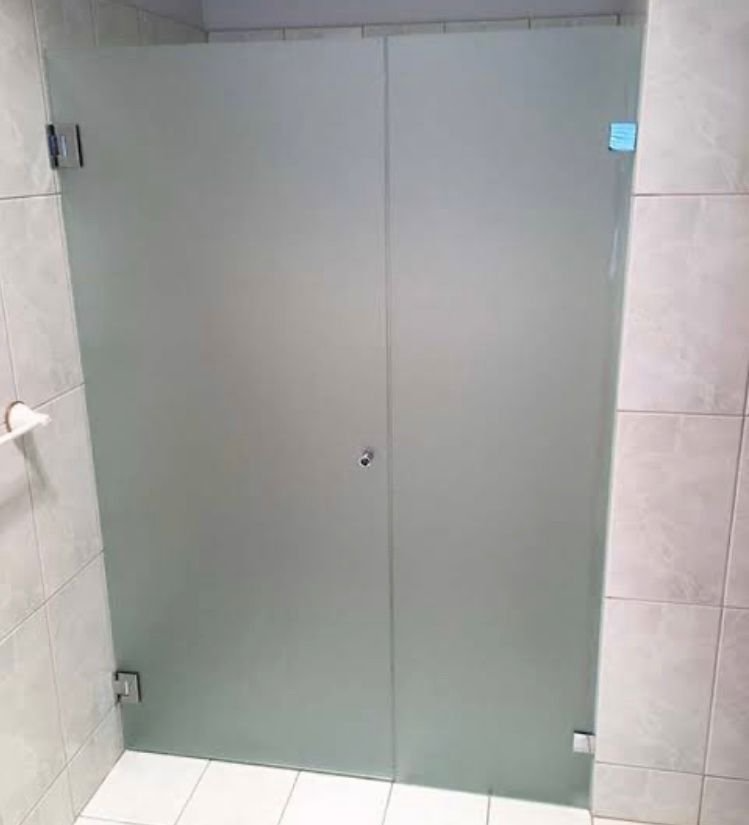 Frosted Shower Glass