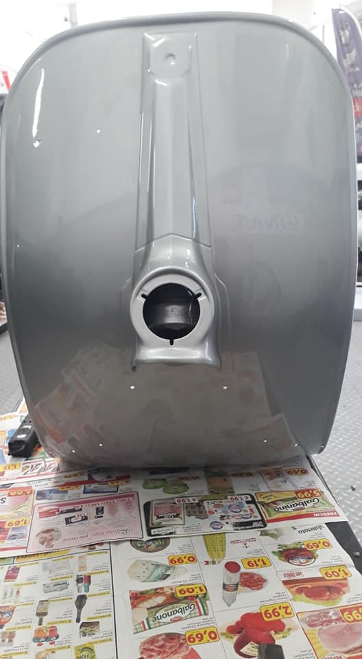 restauro telaio vespa completo