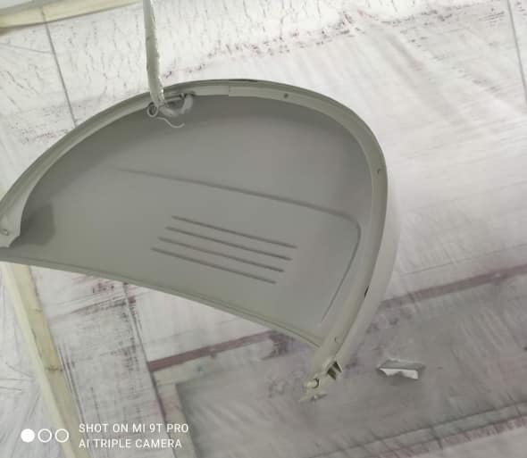 parafango ruota vespa restaurata