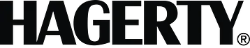 Hagerty logo in bold, black lettering, with a registered trademark symbol.