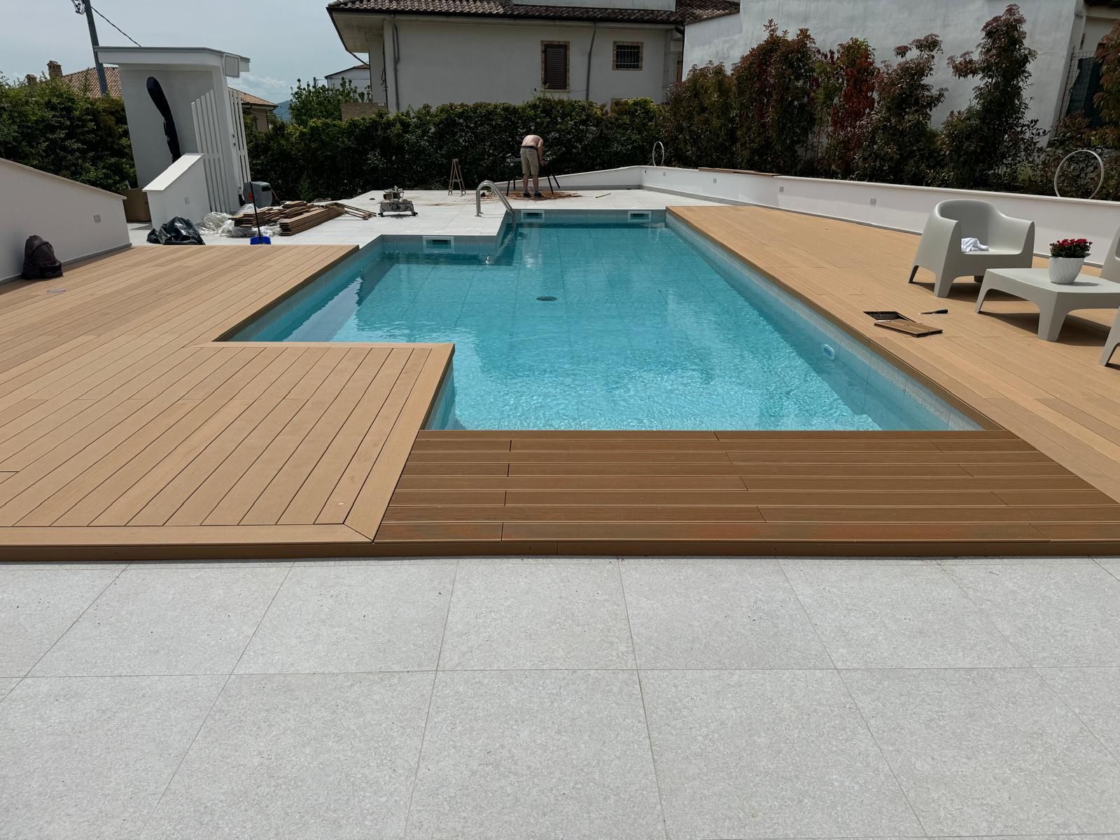 posa parquet noce chiaro