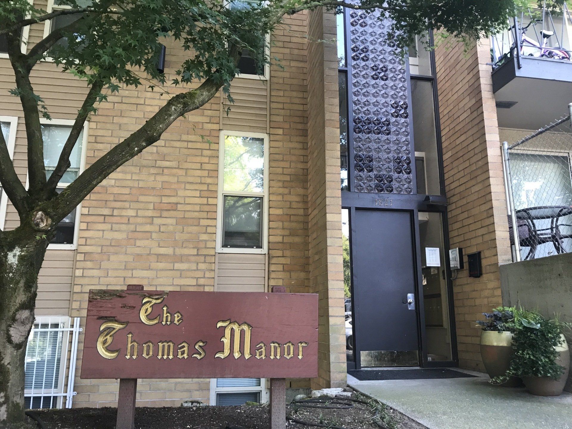 Thomas Manor Apartments, Capitol Hill, Seattle