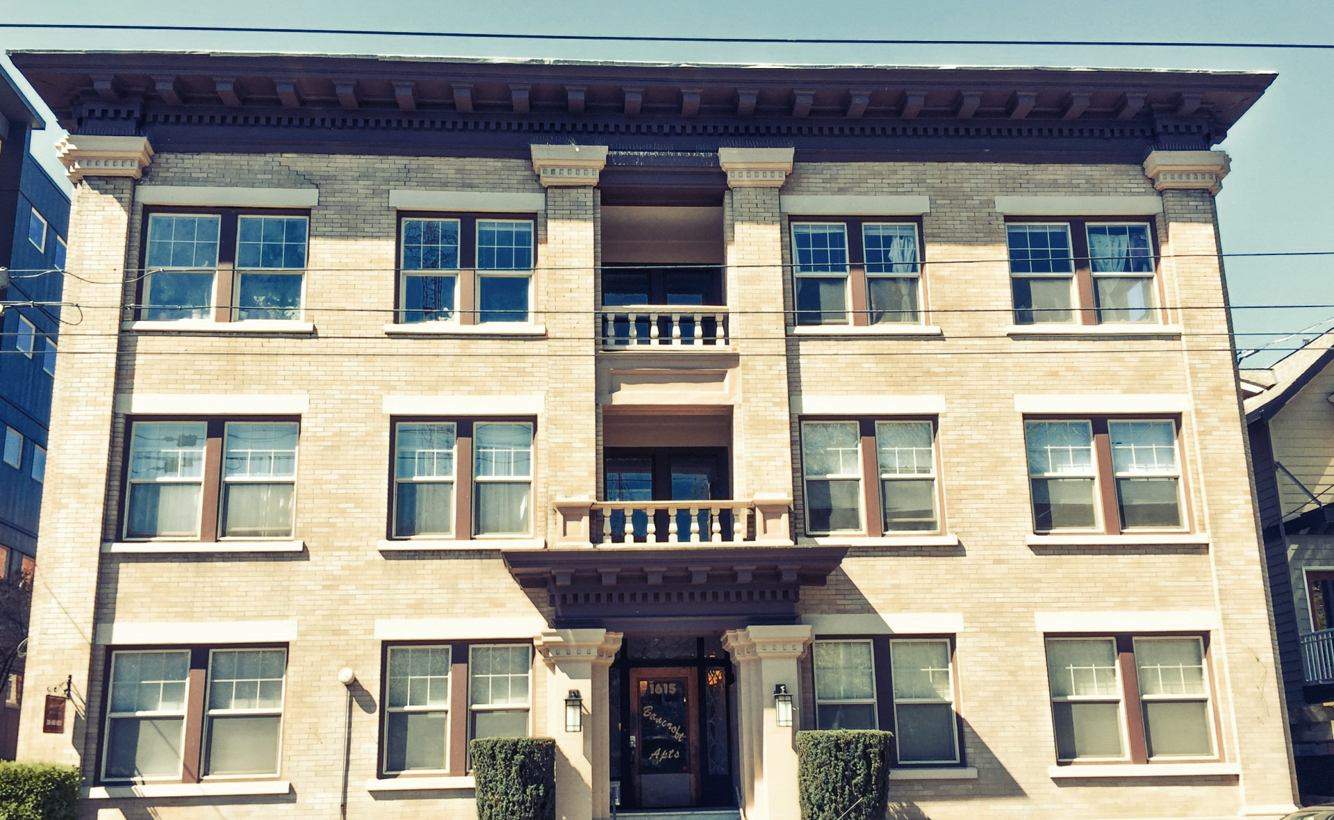 Bancroft Apartments, Capitol Hill, Seattle