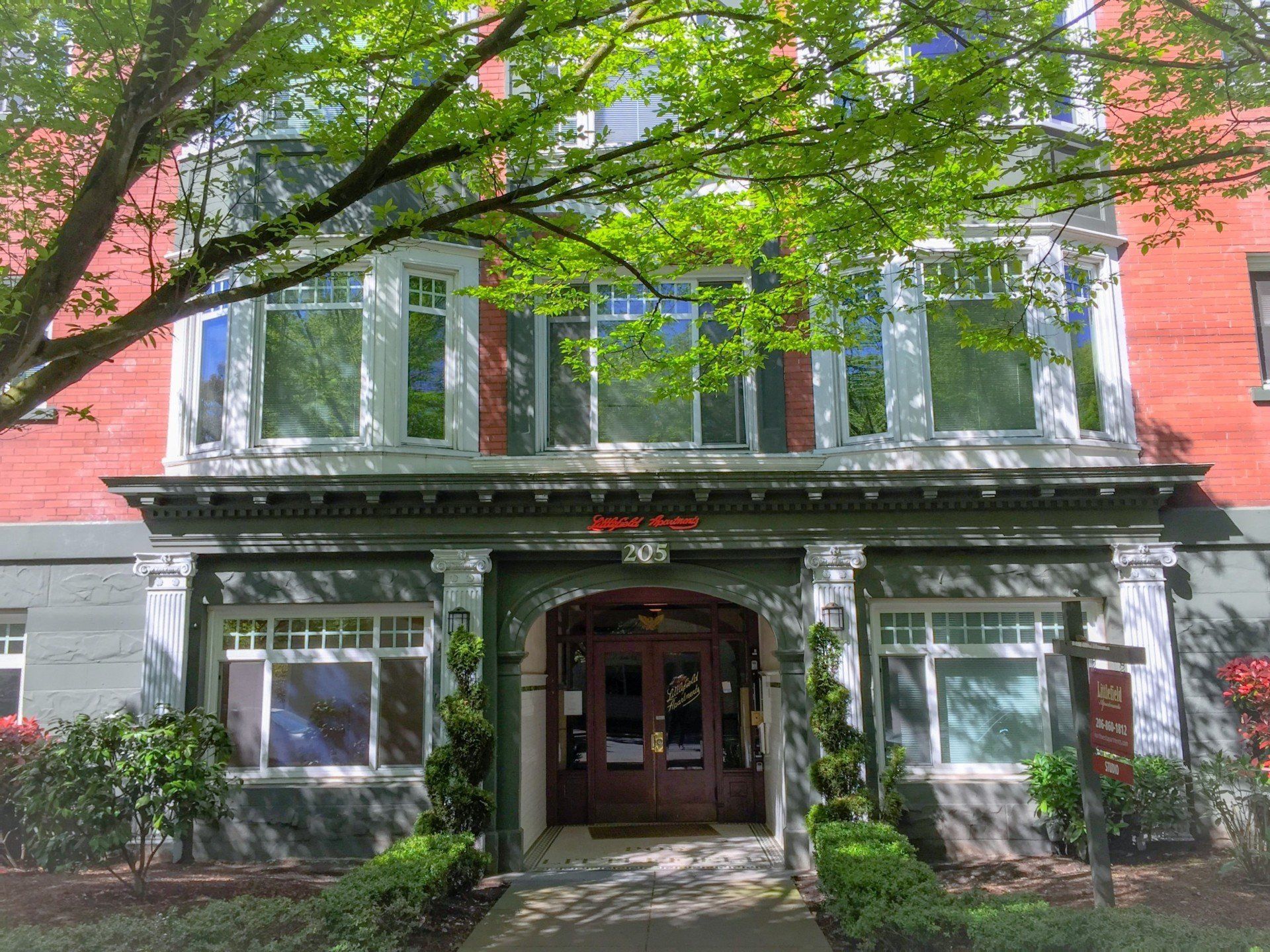 Littlefield Apartments, Capitol Hill, Seattle