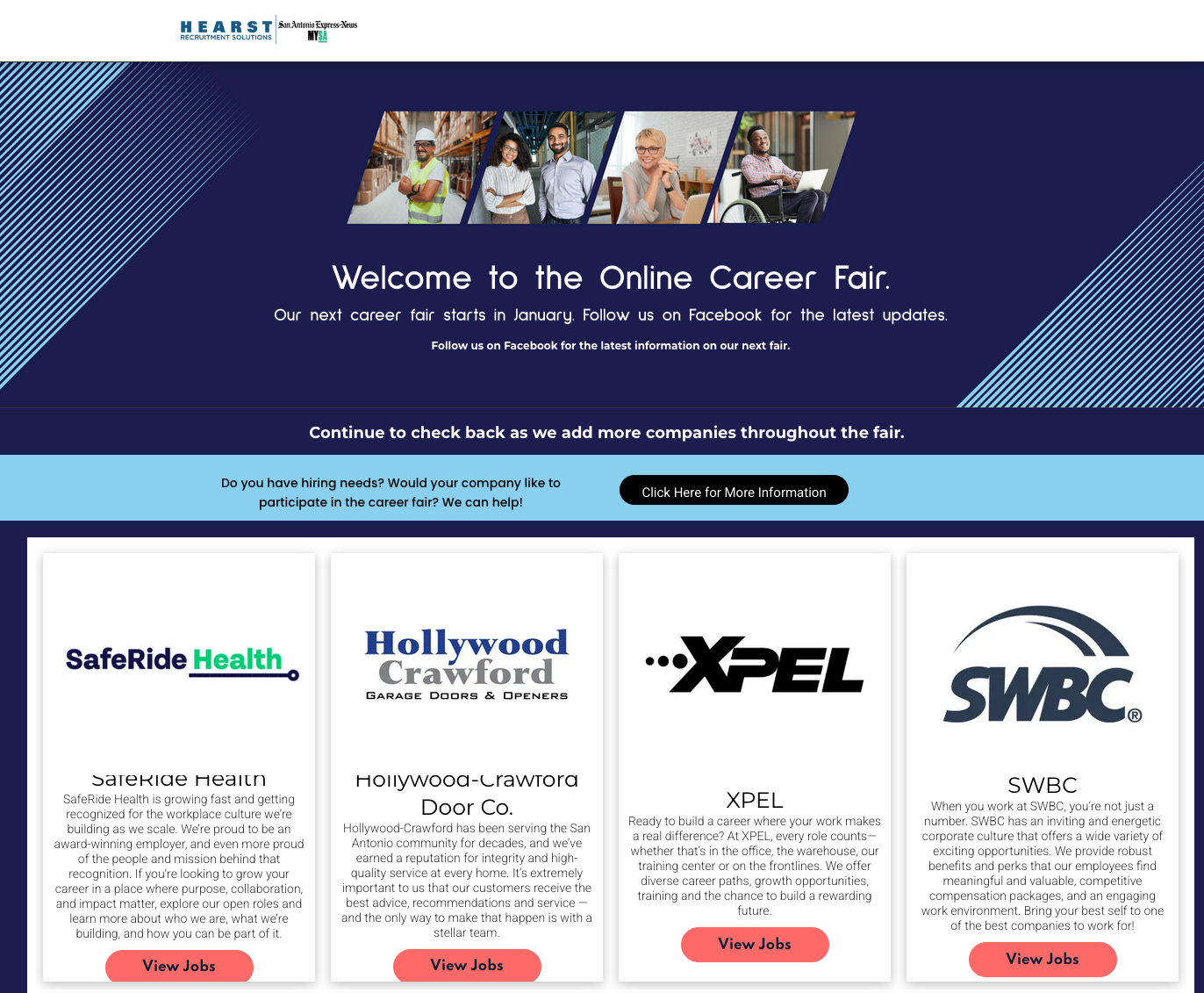 San Antonio MYSA Online Career Fair