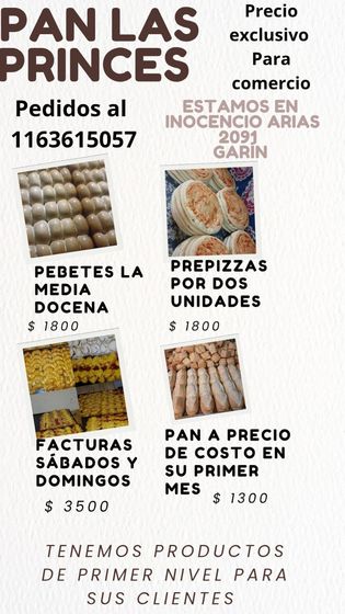 Panadería las princes