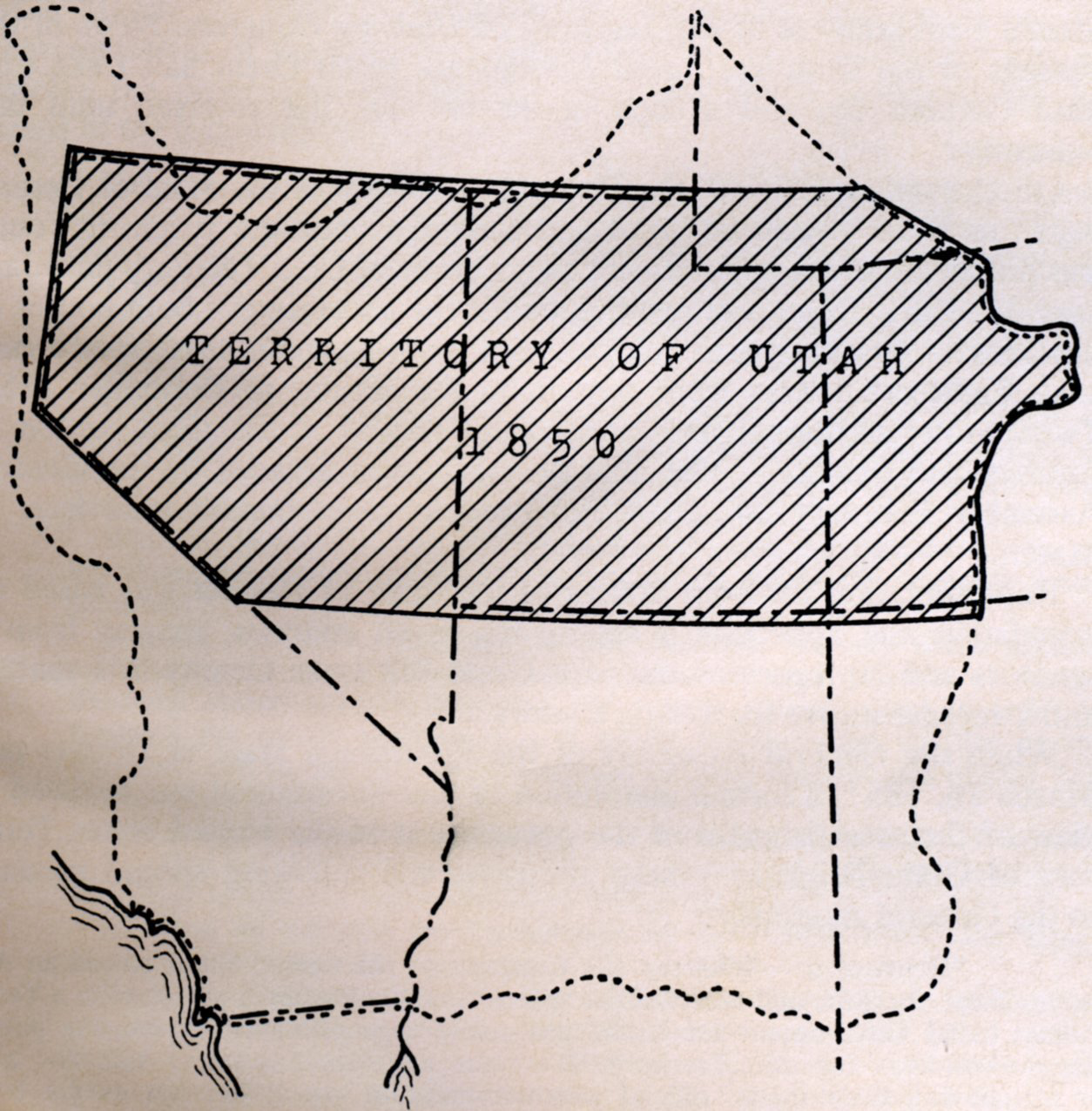 TERRITORY OF UTAH 1850