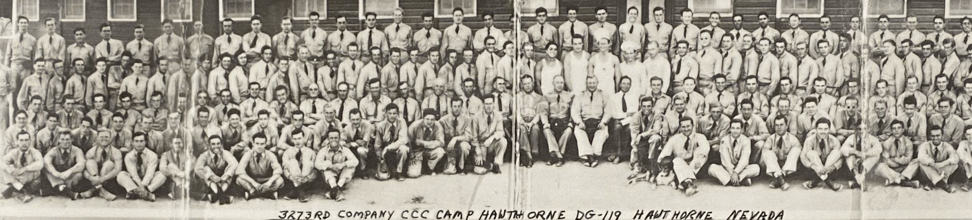HAWTHORNE CIVILIAN CONSERVATION CORPS (CCC) BUILDS ROADS AND RESERVOIRS TO BRING WATER TO HAWTHORNE, NEVADA