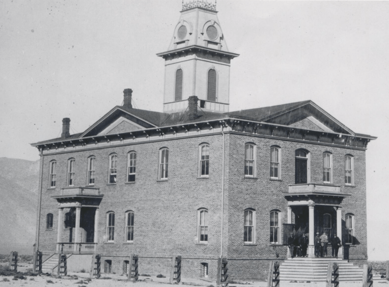 COUNTY SEAT MOVED TO HAWTHORNE IN 1883