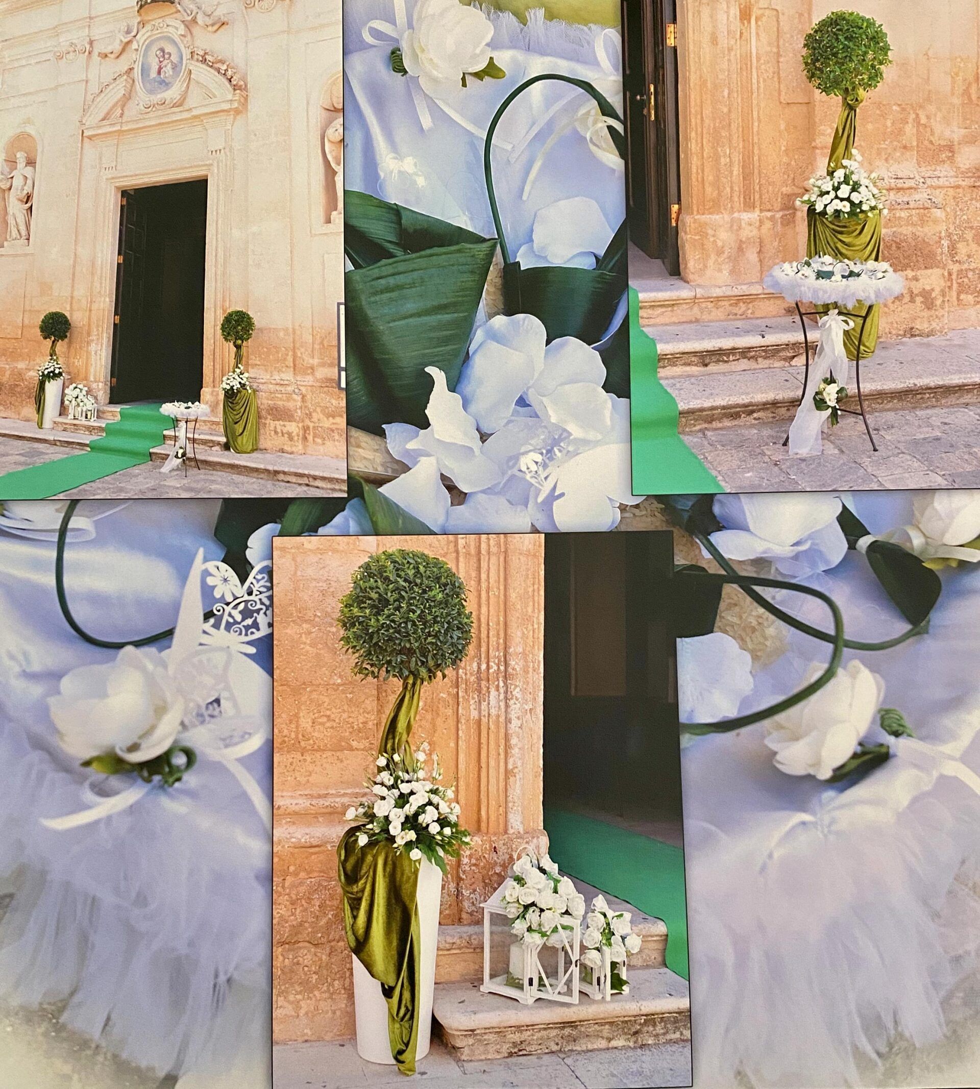 addobbi floreali per matrimonio