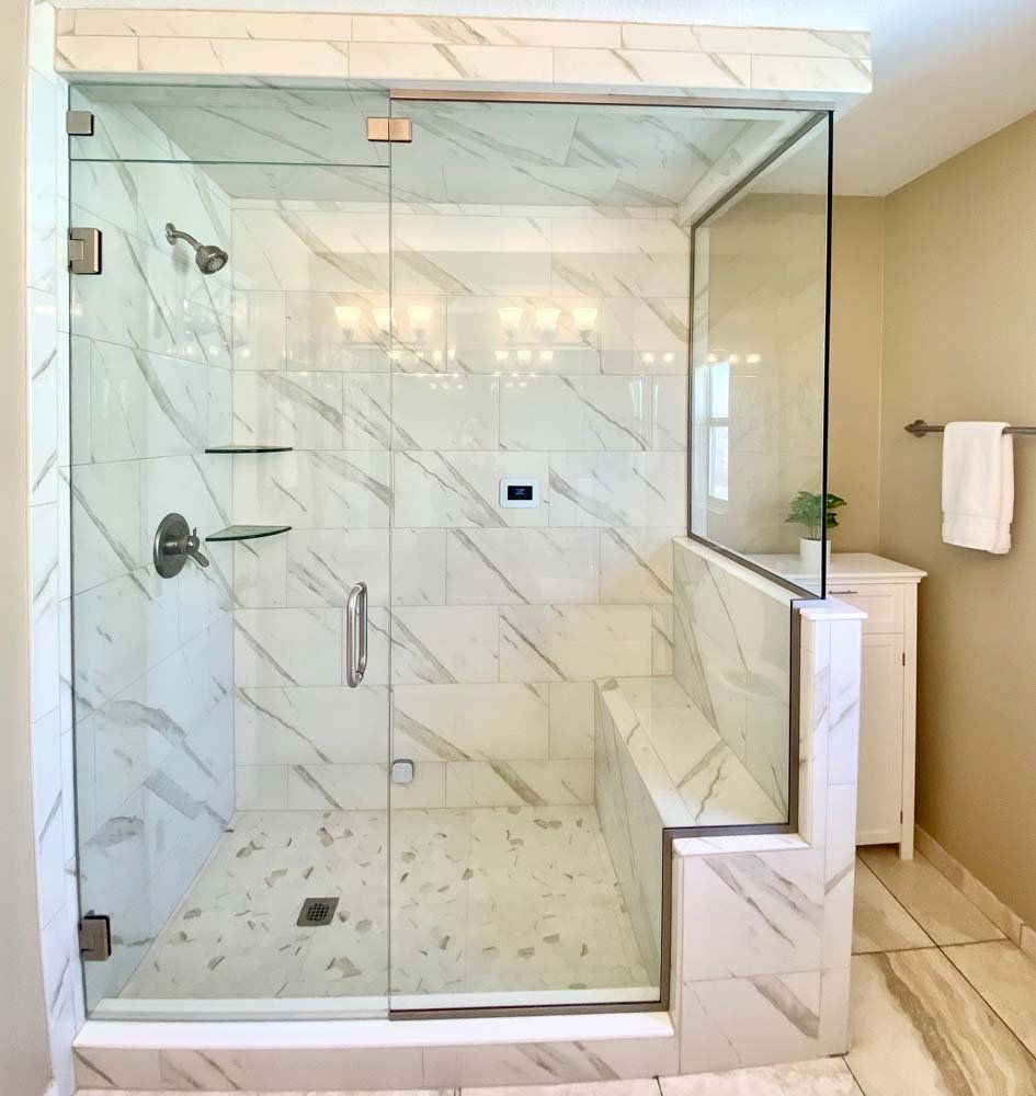 Heated Floors, Tub To Shower Conversions, Grout Free, Countertops, Cabinets, steam showers, Tile, Whole Wall Marble Shower Surrounds, Build A Bath & Kitchen