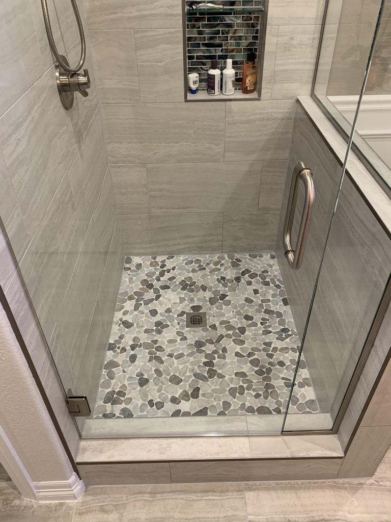 Shower Room With Glass Door — Littleton, CO — Build A Bath LLC
