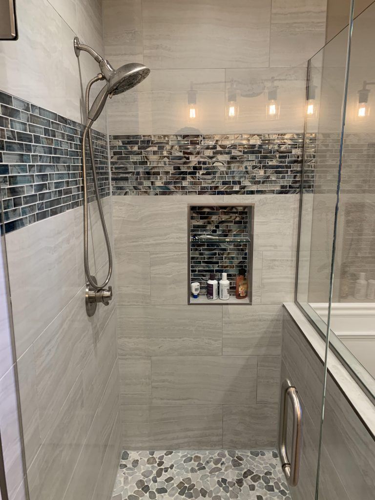 Shower Room With Shower Head — Littleton, CO — Build A Bath LLC