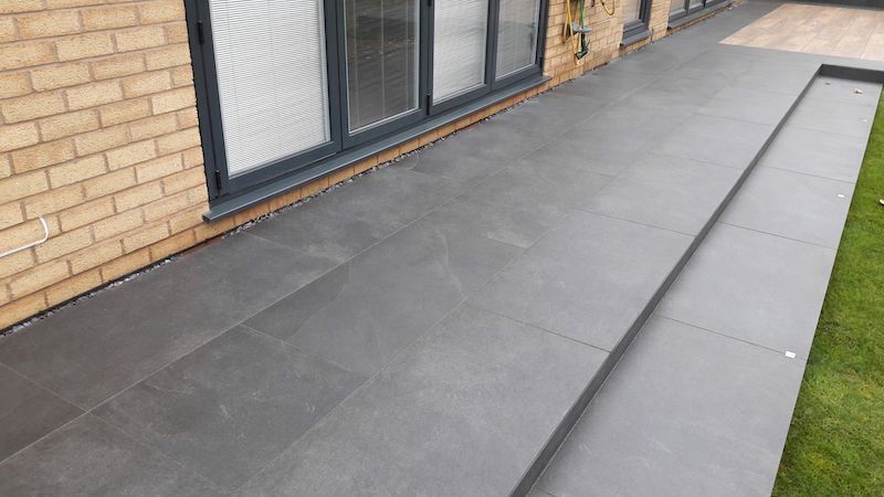 Porcelain Patio specialists Rosendale Paving & Landscaping Leamington Spa