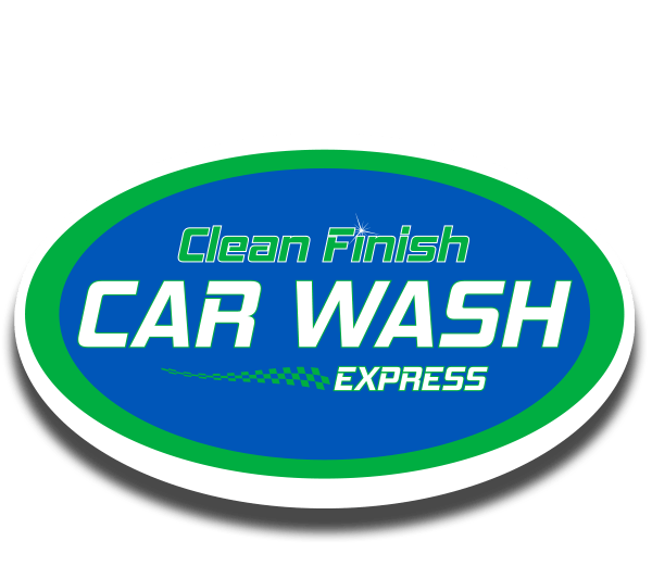 CLEAN FINISH EXPRESS CAR WASH LOGO