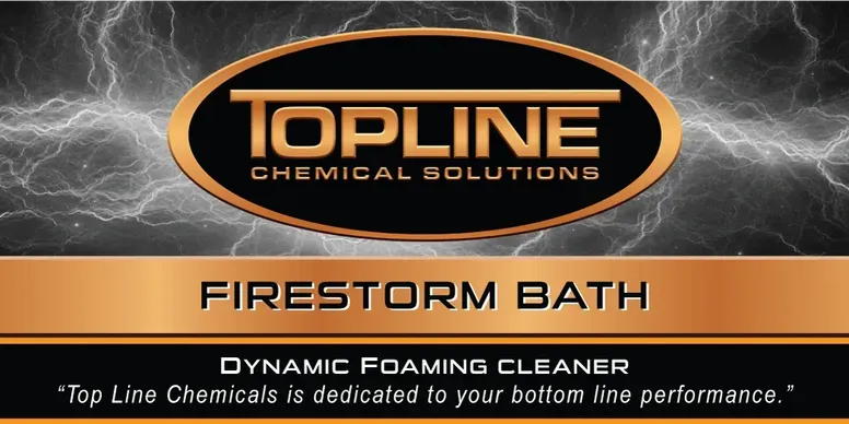 Topline Chemical Solutions logo with the text 