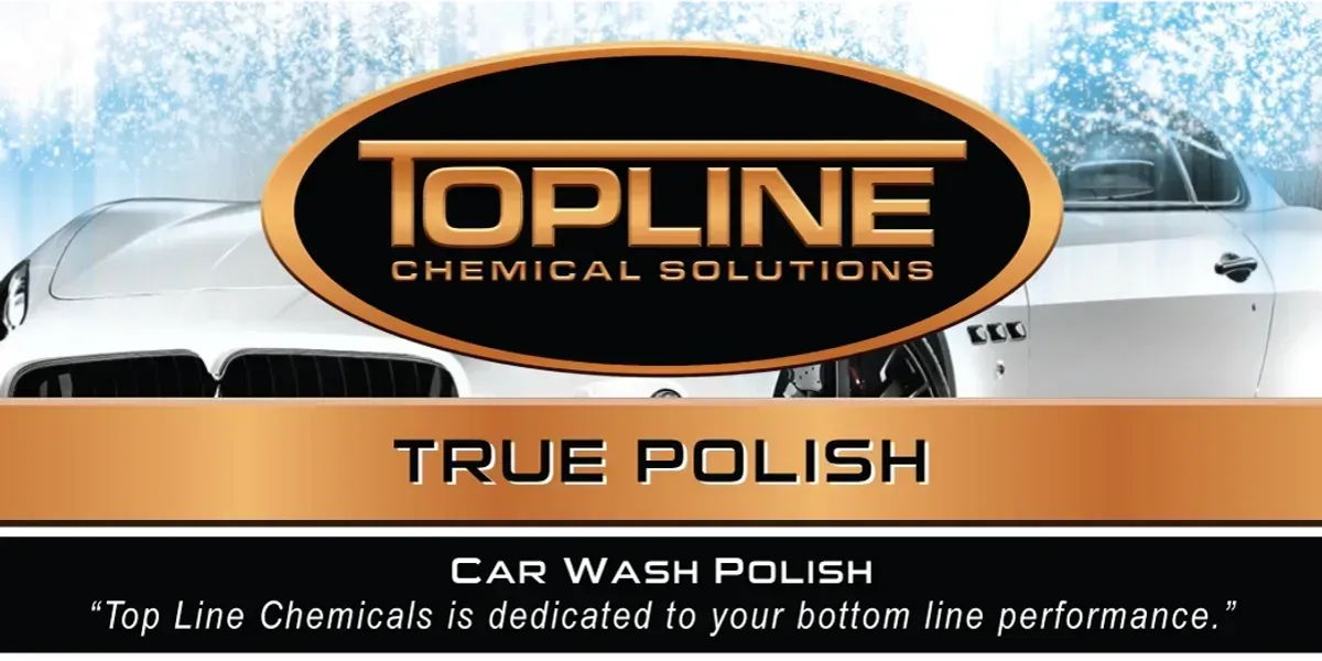 A logo for Topline Chemical Solutions, featuring the product name 