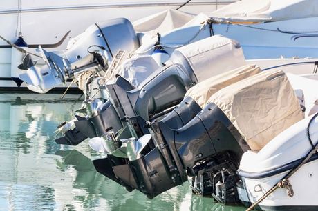 Nautical Engines Mounted on Fiberglass Boats — Destin, FL — Liufau McCall Insurance Group