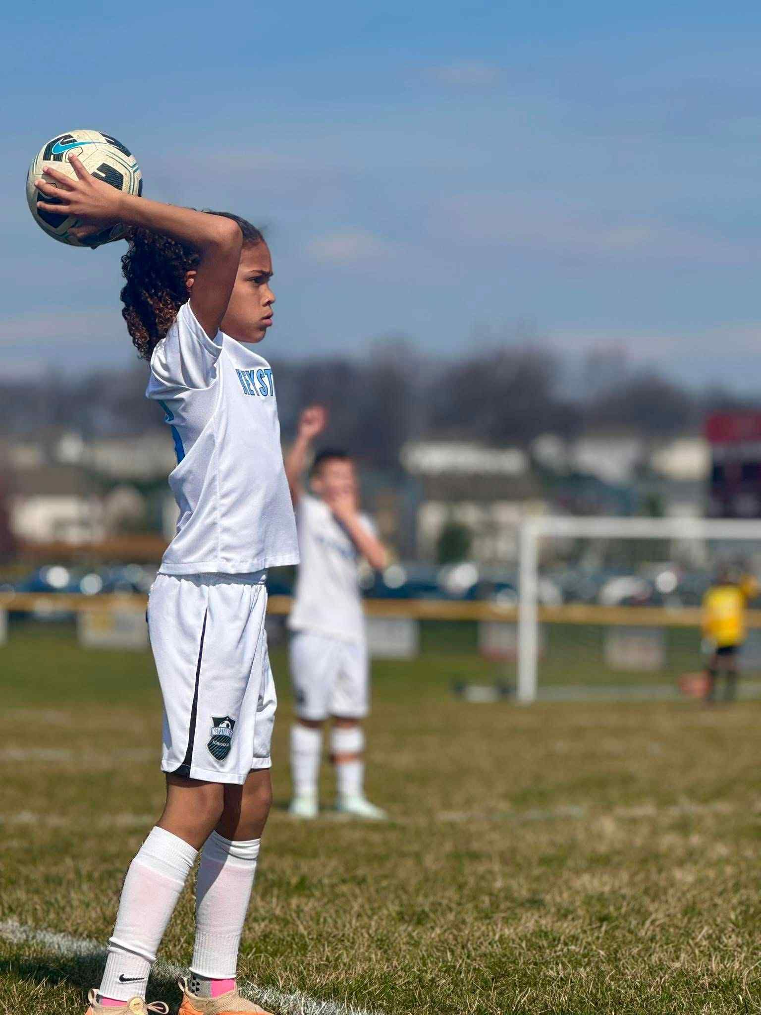Youth soccer player