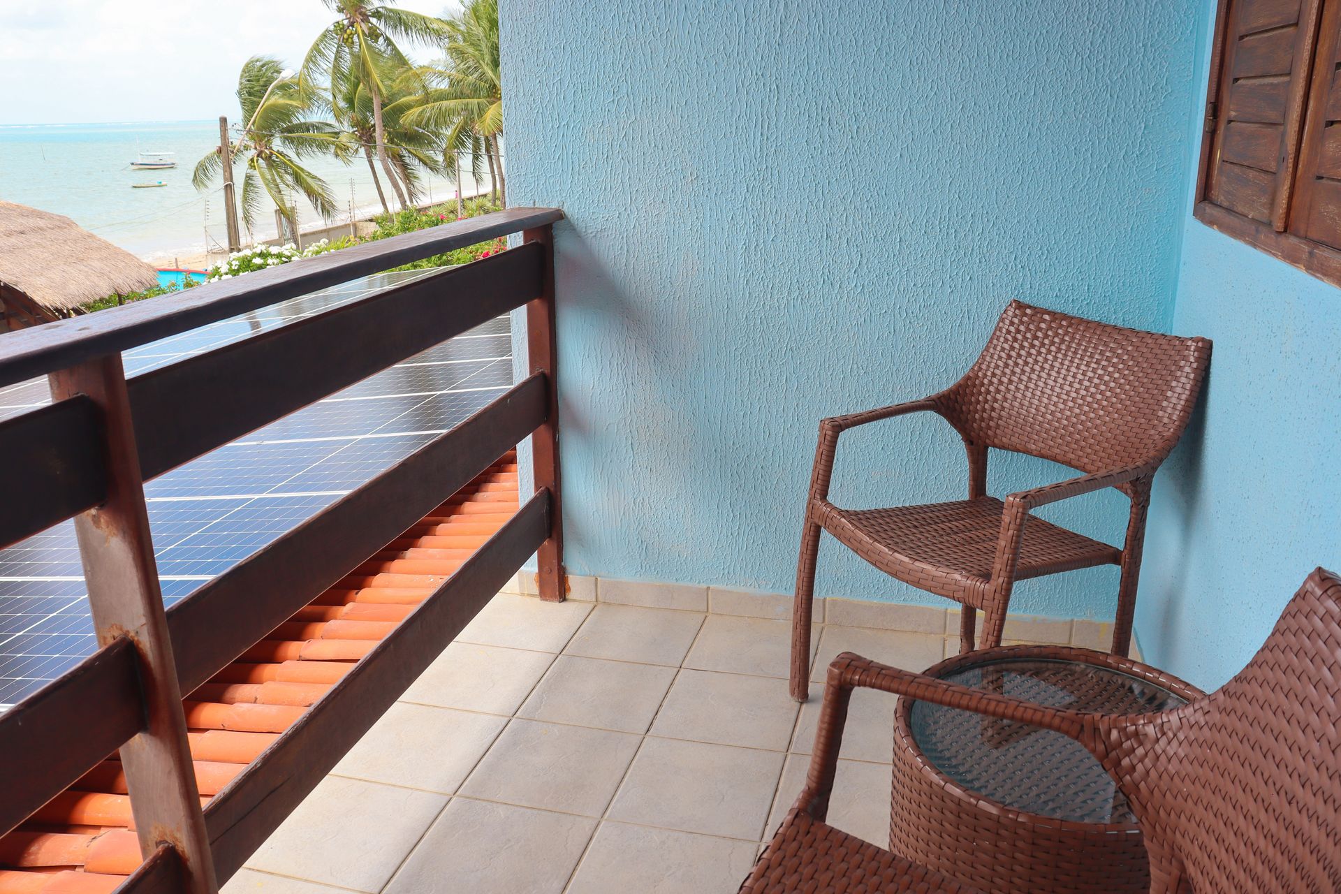 Area externa pousada vivenda oriente