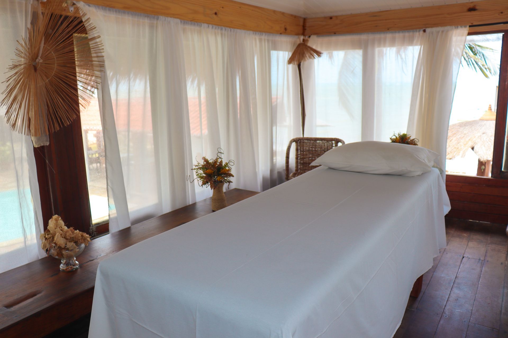 Massagem pousada vivenda oriente