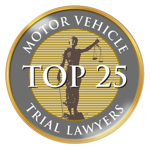 los 25 mejores abogados litigantes de vehículos de motor