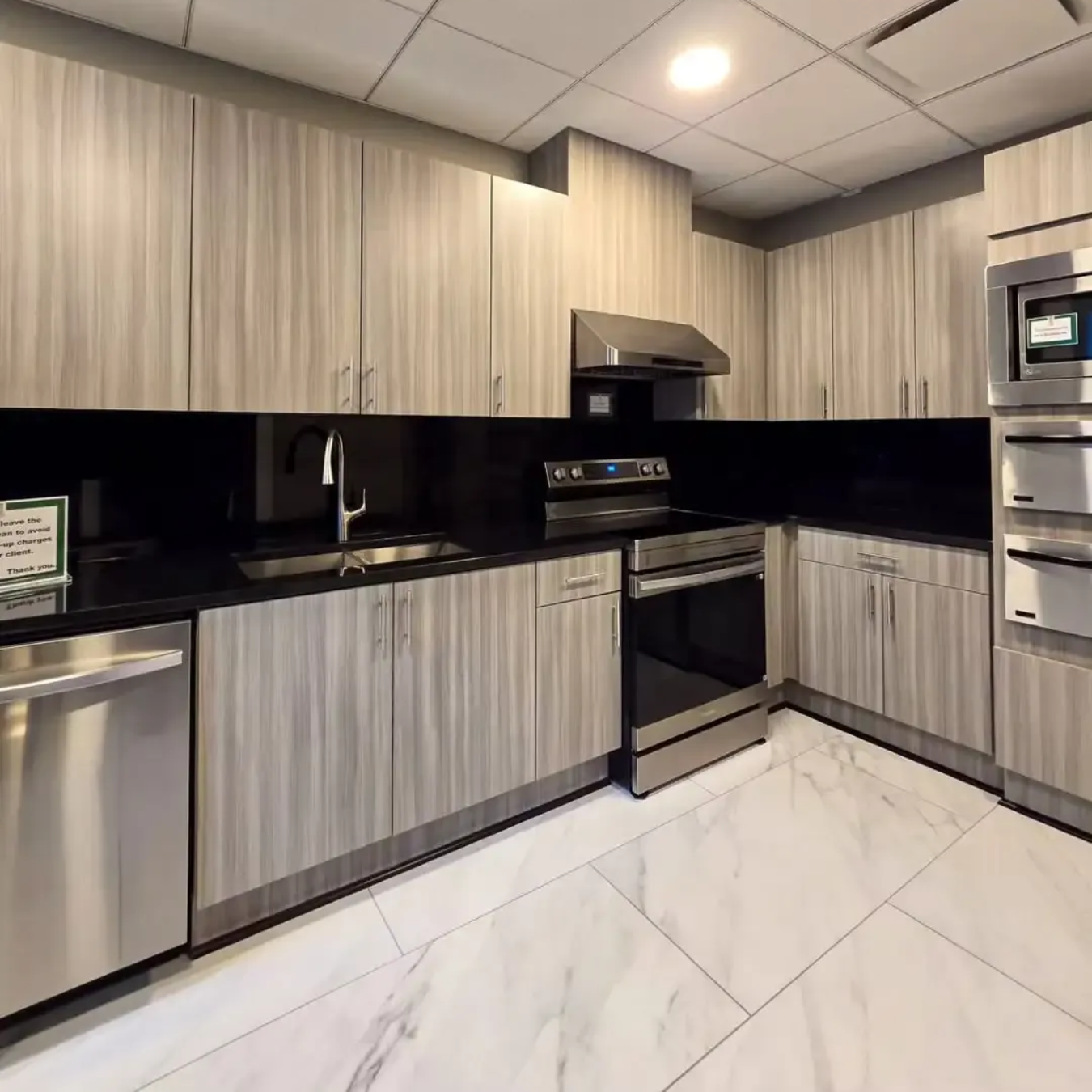 After ceramic tile flooring installation service in Atlanta, GA kitchen.