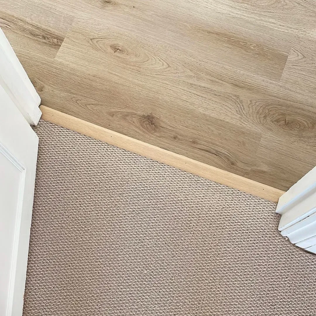 Residential door threshold repair service in Columbus, Ohio.