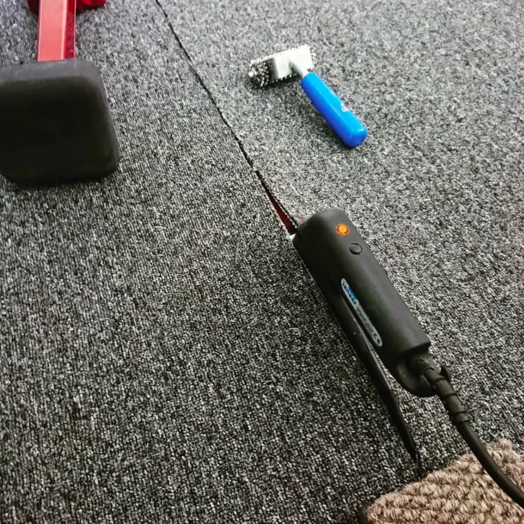 Residential carpet seaming service in Columbus, Ohio.