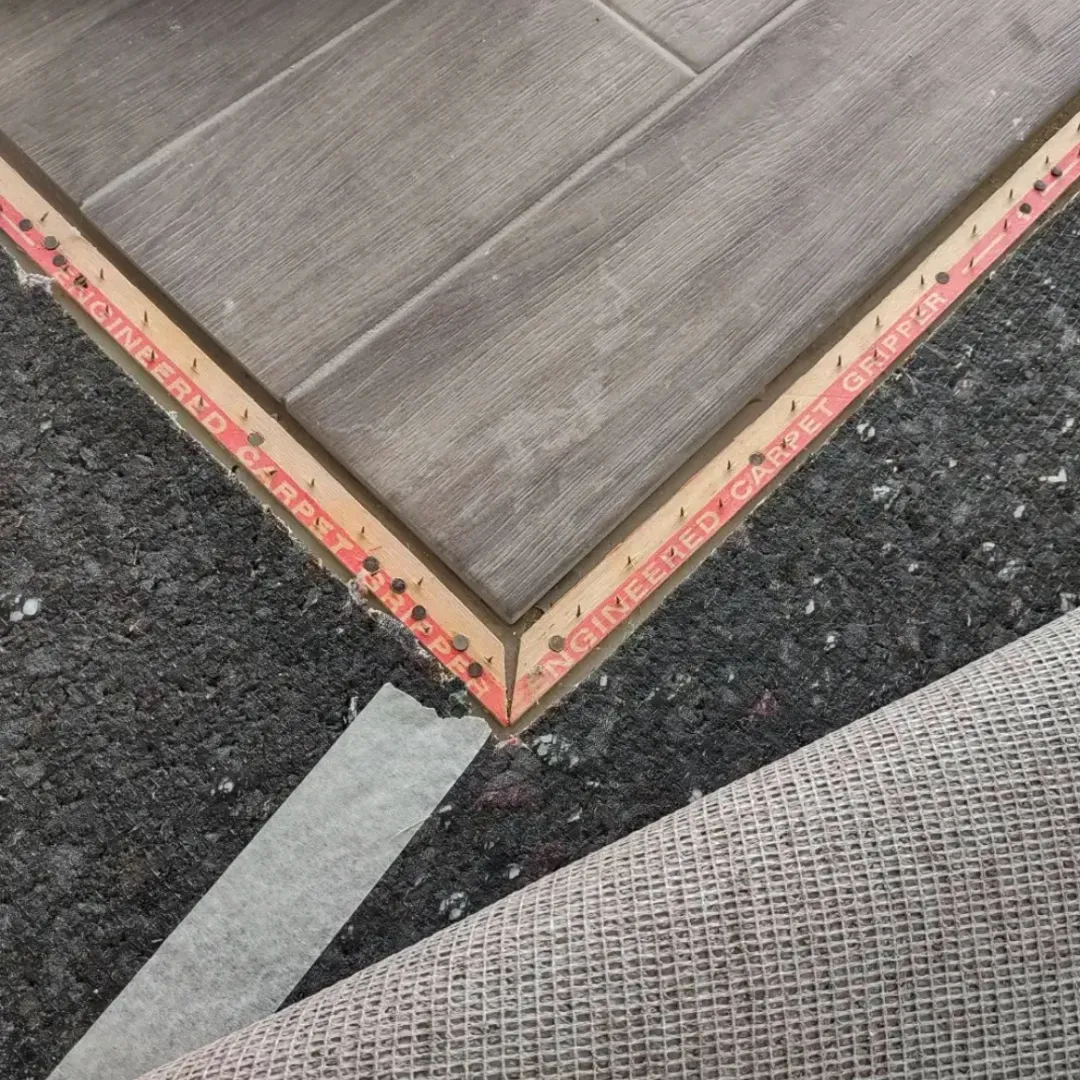 Carpet tack strip repair service in Columbus, Ohio.