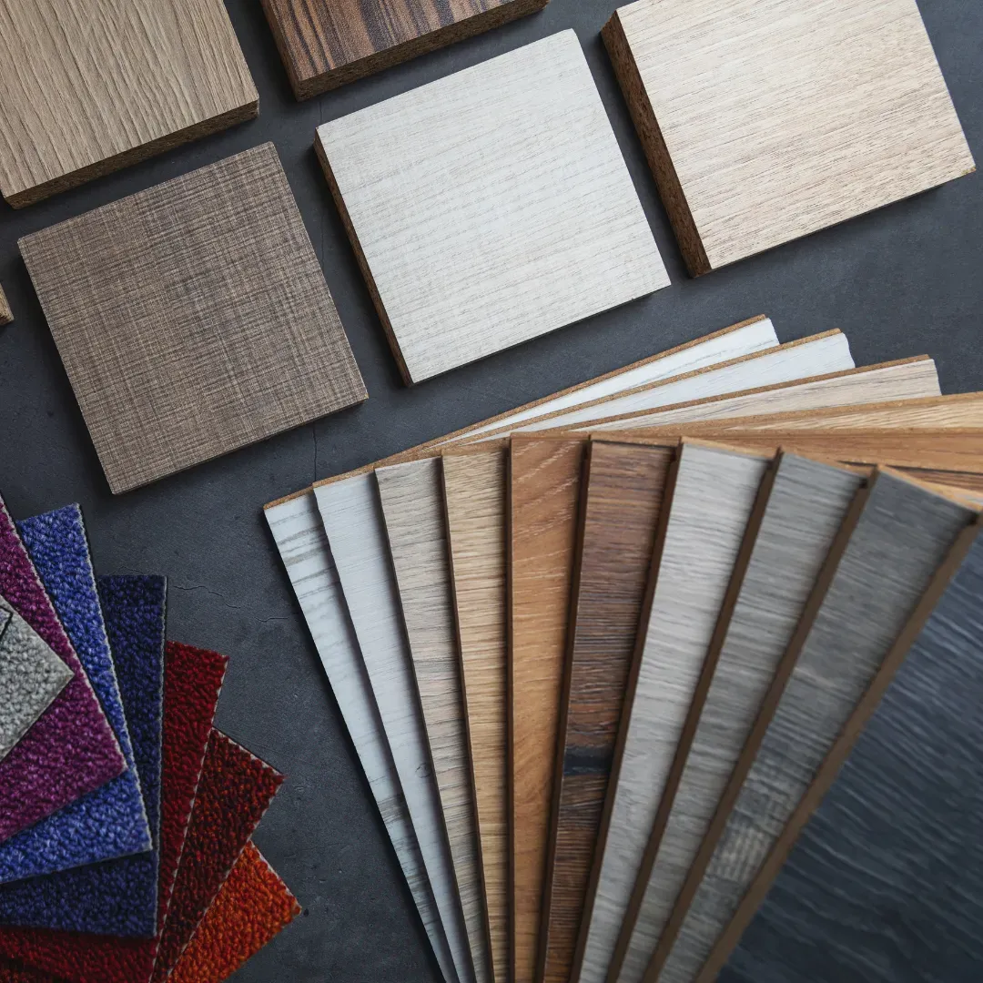 Hardwood flooring style and color samples for Denver, Colorado homeowners.