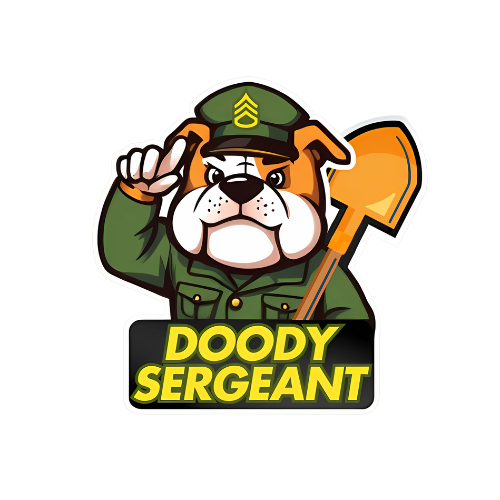 Doody sergeant dog poop pickup and yard deodorizer 