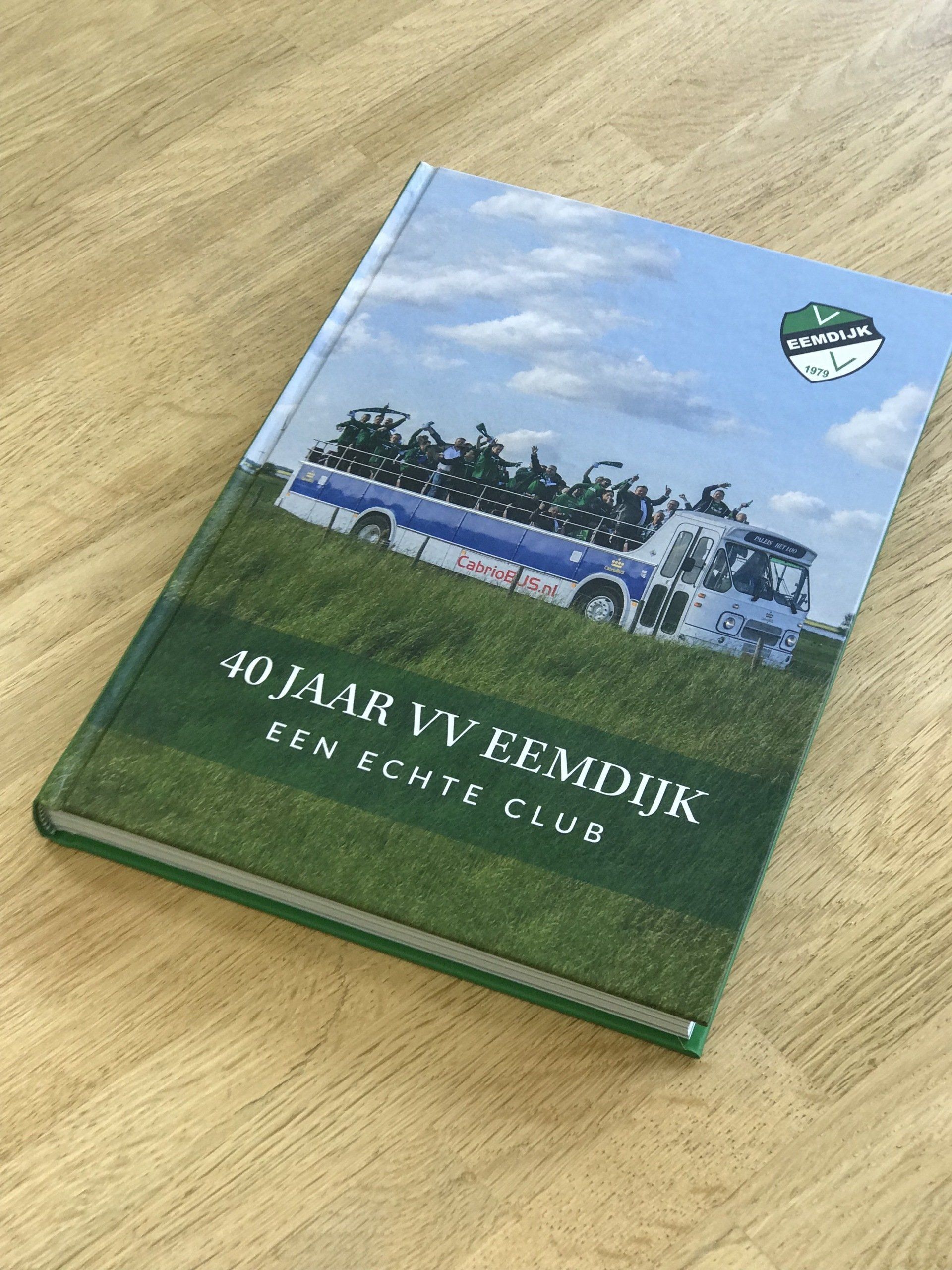 jubileum boek VV Eemdijk voetbalvereniging