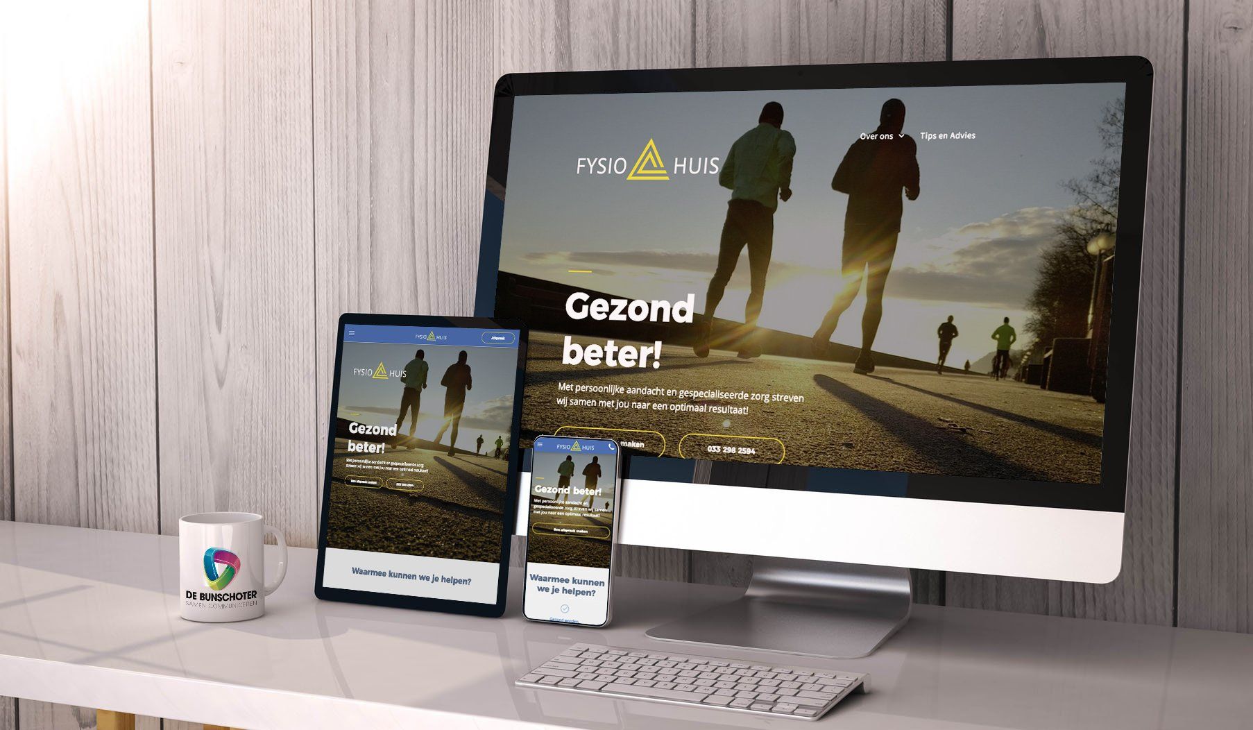 Fysiohuis website