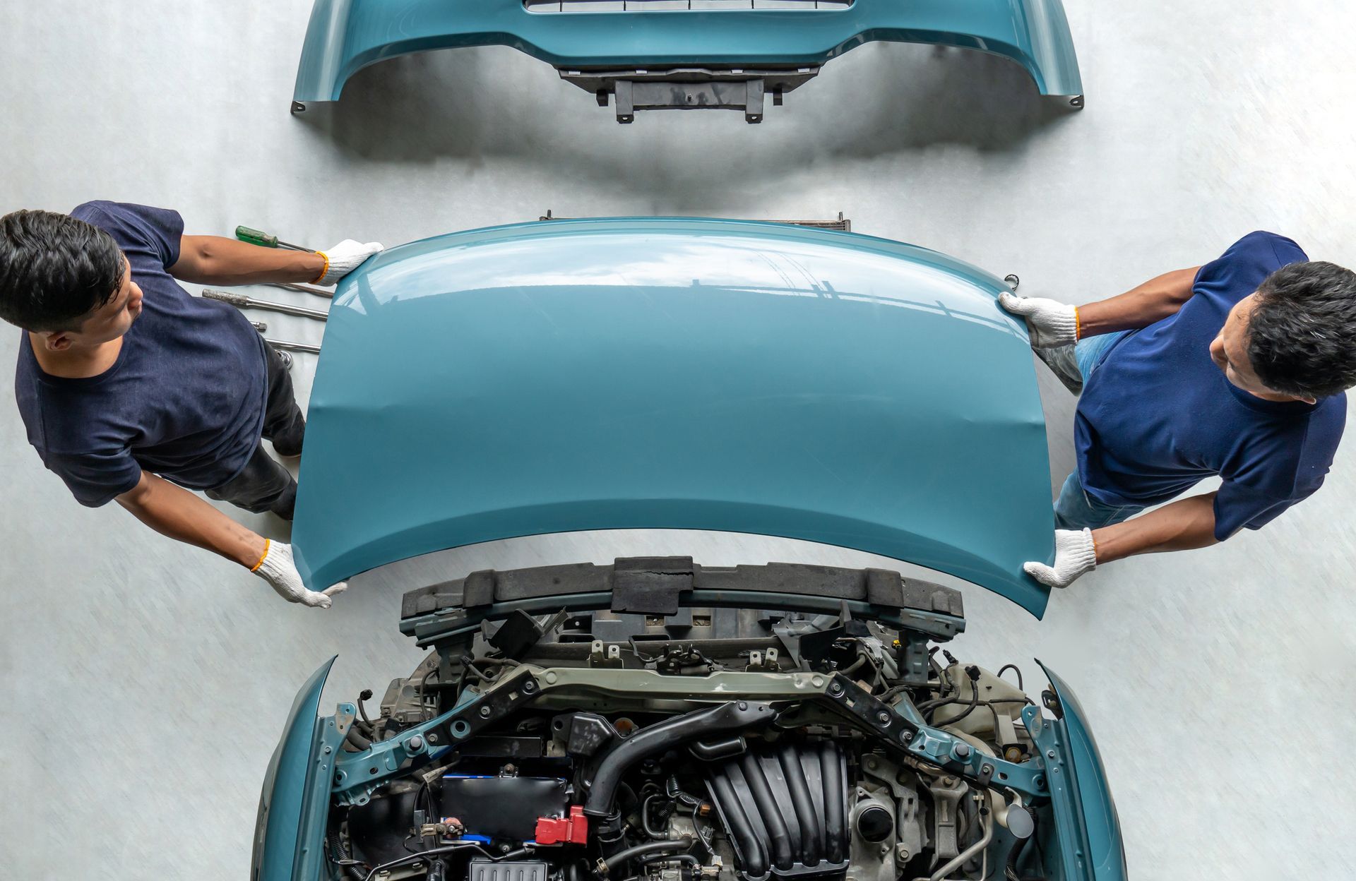 Fixing the Vehicle — Geelong, VIC — Geelong Accident Repair