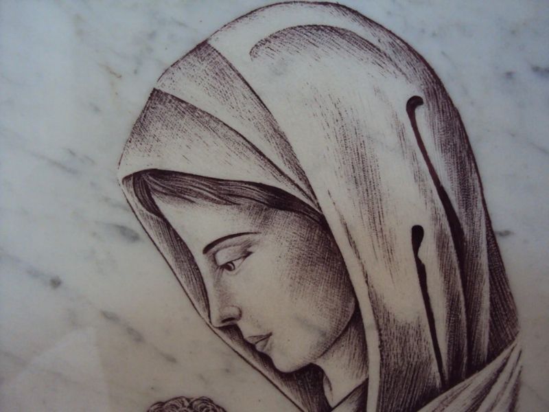 Bassorilievo di Maria